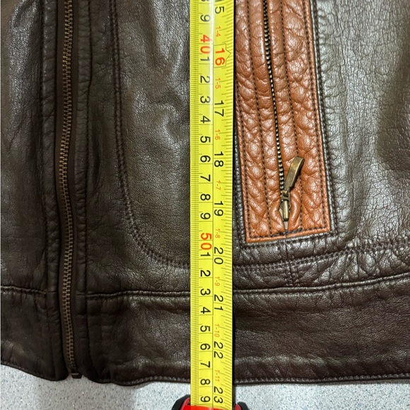 Vintage Miss Sixty Leather Jacket • Y2K Italian Moto Café Racer • Made in Italy - Picture 8 of 11